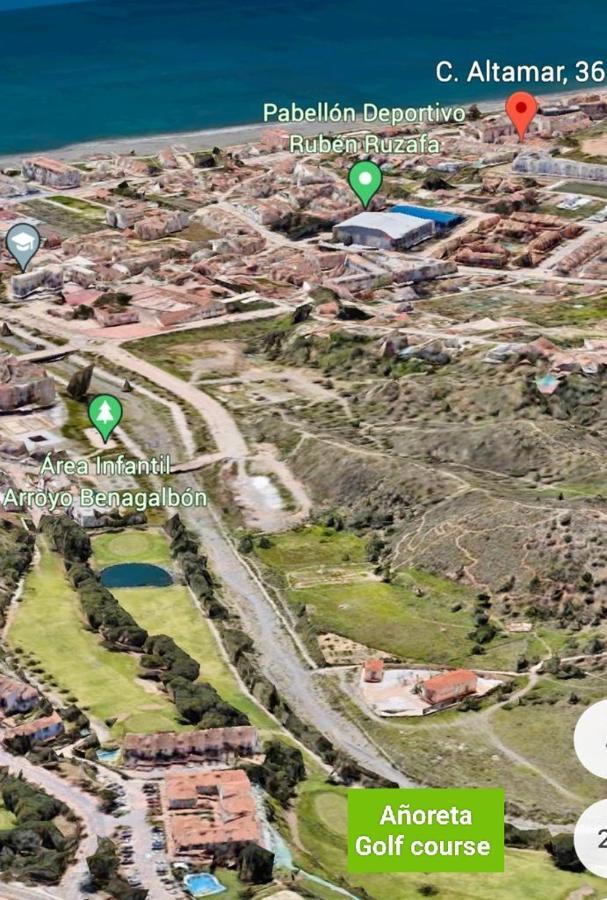 Atico Con Piscina, Golf, Vistas Al Mar Apartment Torre de Benagalbon Exterior foto